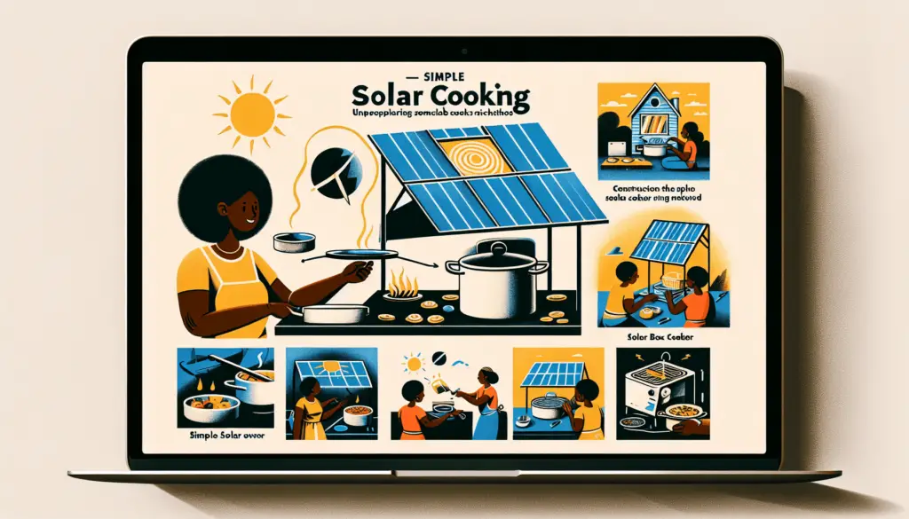 What Are Simple Solar Cooking Methods?