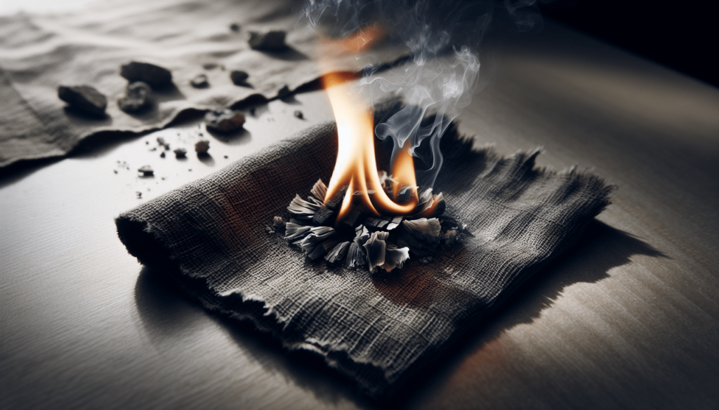 How To Make And Use Char Cloth For Fire Starting