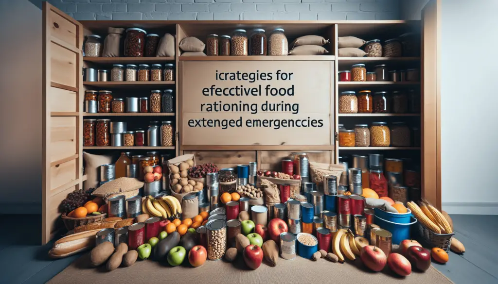 Strategies For Effective Food Rationing During Extended Emergencies