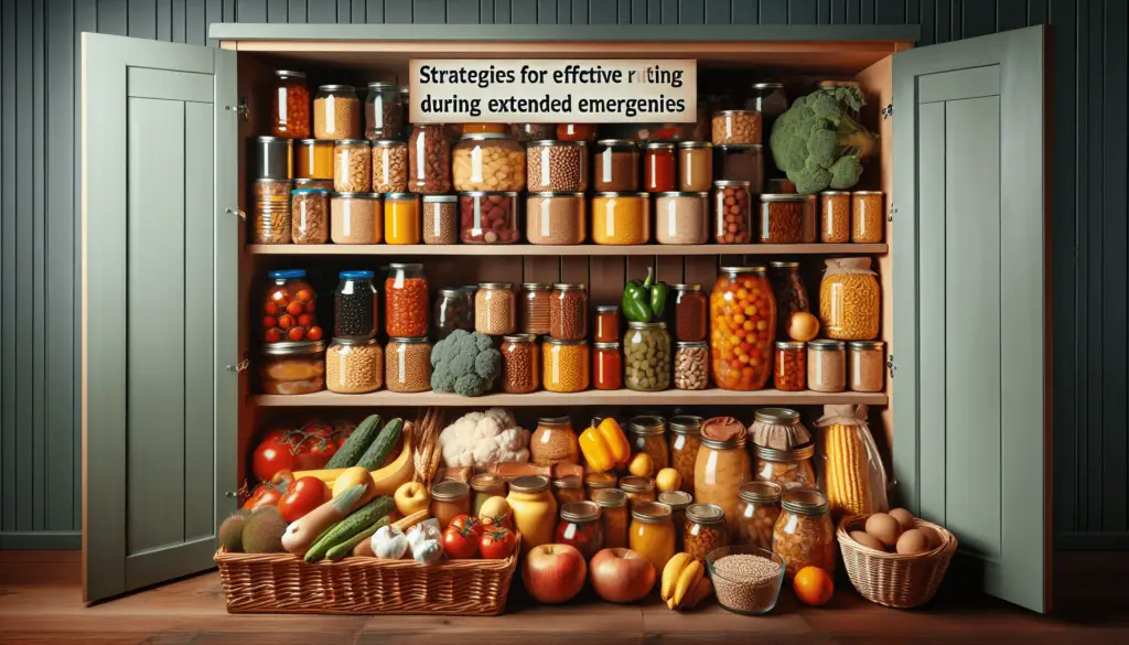 Strategies For Effective Food Rationing During Extended Emergencies