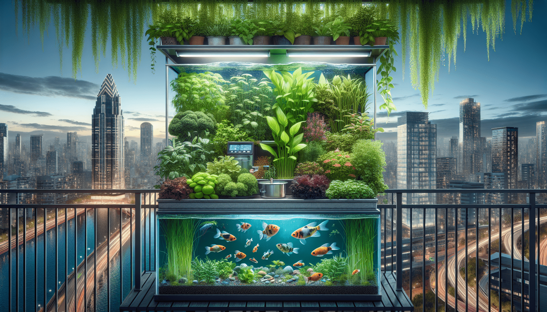 Building An Aquaponics System In An Urban Setting