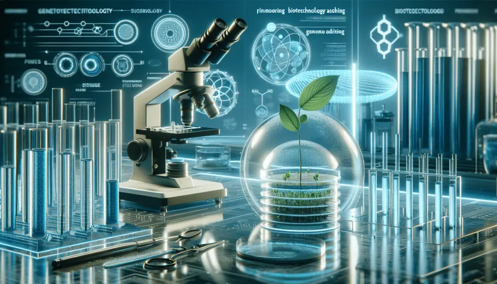 The Future Of Prepping: Biotechnology And Gene Editing For Sustainability