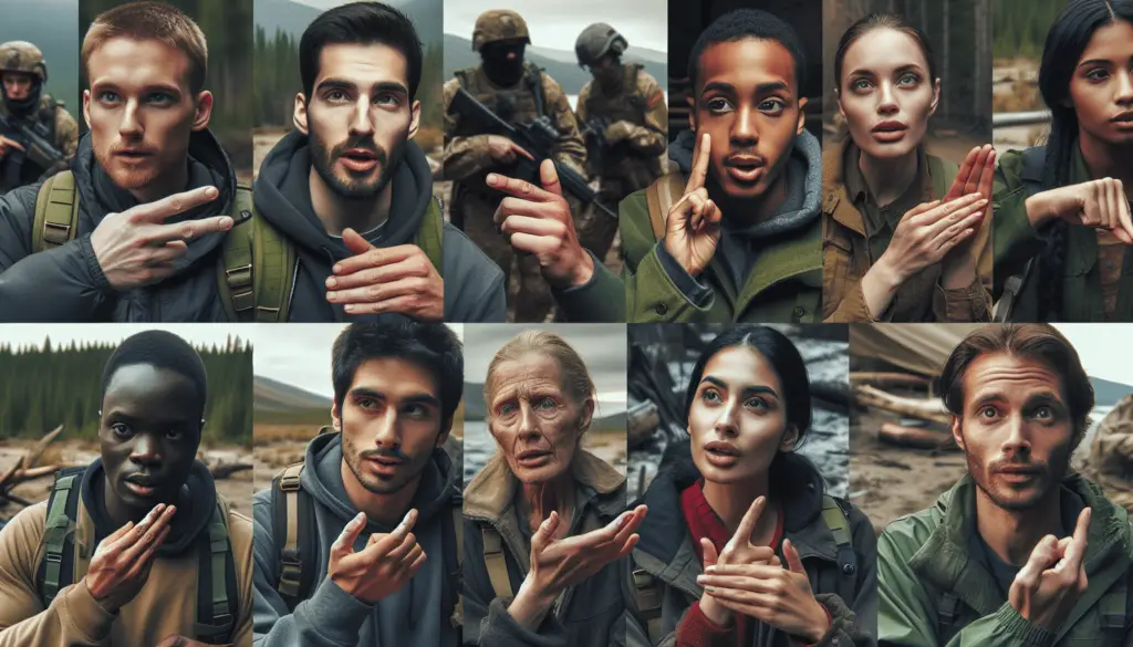 Survival Sign Language: Communicating Without Sound